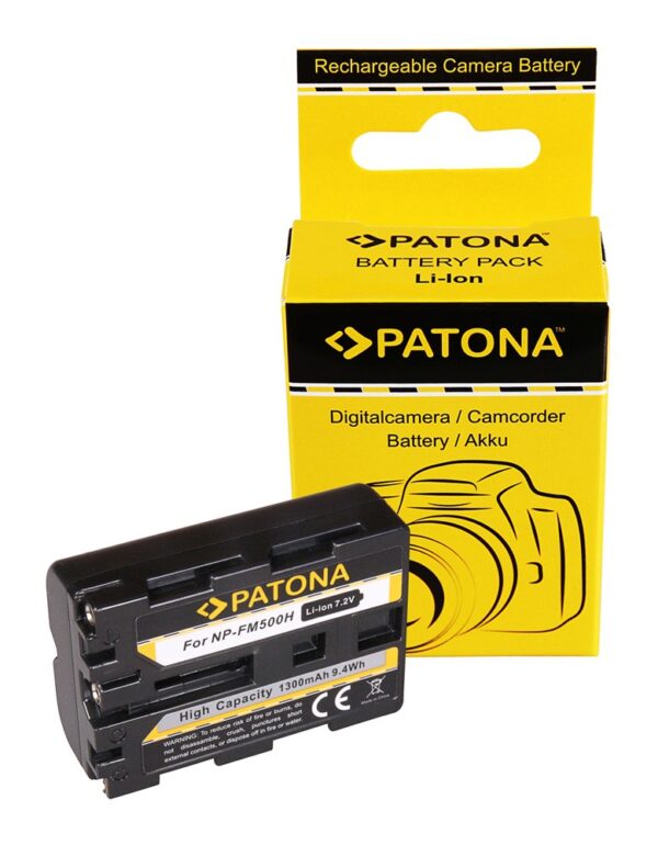 Battery Sony NP-FM500H NP-FM500, A900 A700 A300 A200