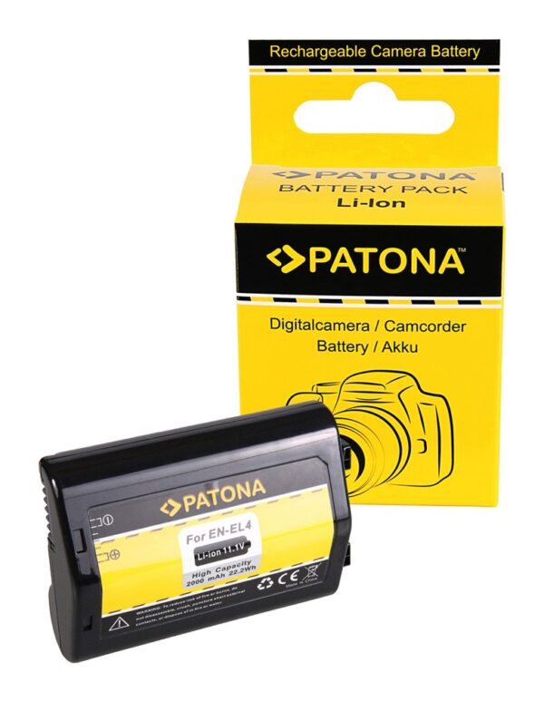 Battery Nikon EN-EL4 EN-EL4a D2H D2Hs D2X D2Xs D3 D3X F6