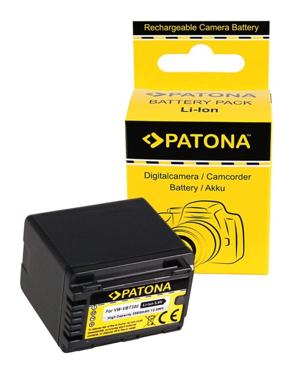 Battery Panasonic VW-VBT380 HC-V720 V727EB V770EB W570