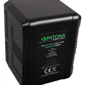 Premium Battery V-Mount 284Wh Sony BP280W DSR 250P 600P 650P 652P