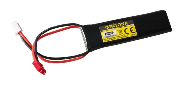 RC Battery 3,7V 600mAh JST Li-Polymer fur UDI RC U818A 3D UFO