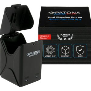 Platinum Dual-Charger charging box Action Cam Life SL5